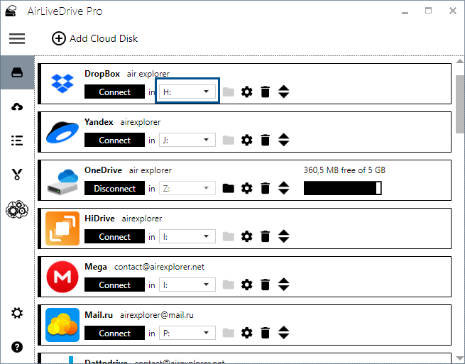 选择挂载为文件夹